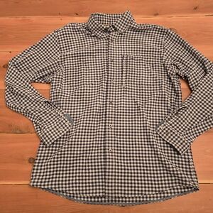 Orvis Men's Checkered Flannel W/ Zipper Pocket Size Large